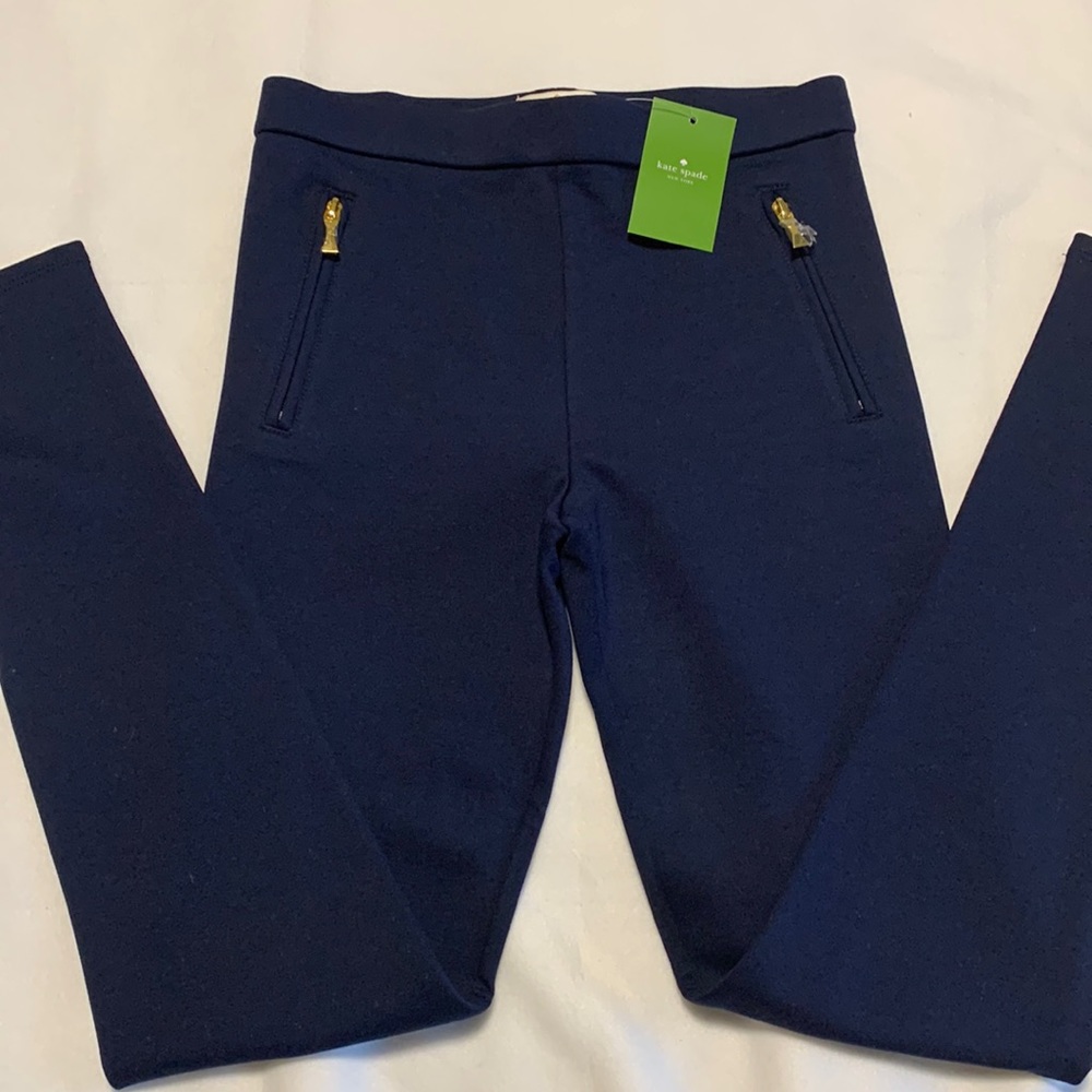 NWT Kate Spade Girls Leggings size 14Y or Adult Size 0-2